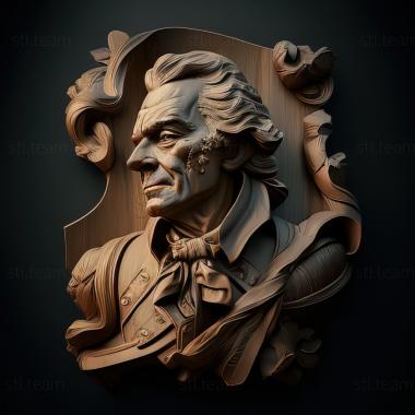 3D model Francisco Goya (STL)